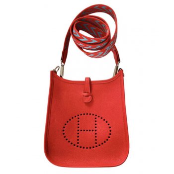 Hermes Evelyne 16 Amazone Bag Red