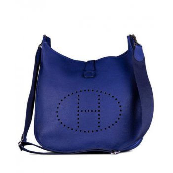Hermes Evelyne III 29 Bag Dark Blue