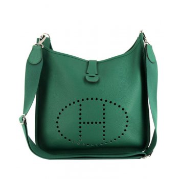 Hermes Evelyne III 29 Bag Green