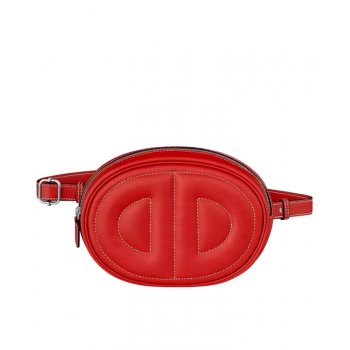 Hermes In The Loop Belt Bag Red
