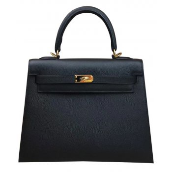 Hermes Kelly Bag 28 Epsom Leather Black