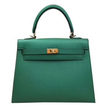 Hermes Kelly Bag 28 Epsom Leather Green