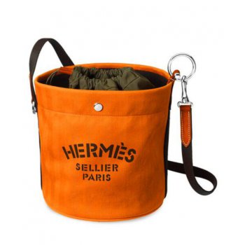 Hermes Sac De Pansage Bag Orange