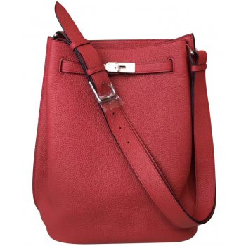 Hermes So Kelly Bag 22 Togo Leather Red