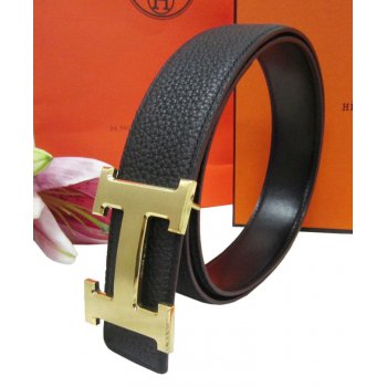 Hermes H Belt Black