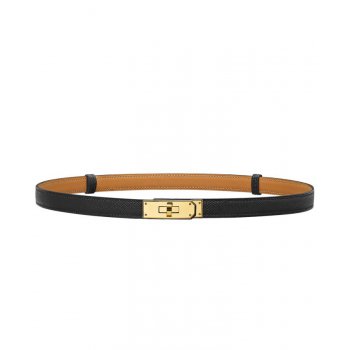 Hermes Women's Kelly belt Black